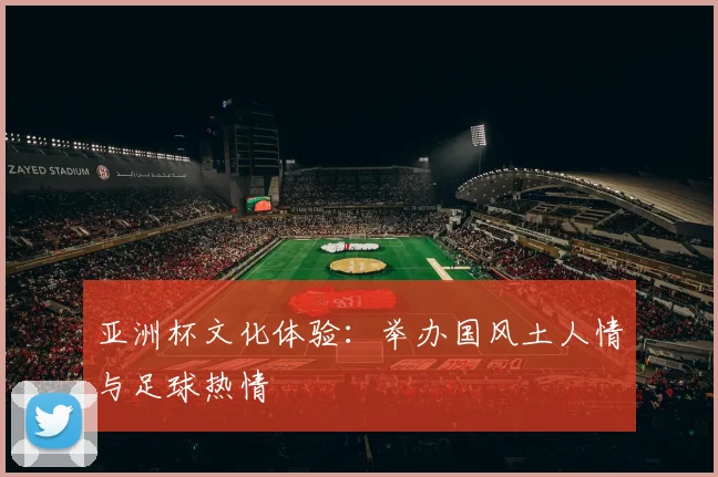 亚洲杯文化体验:举办国风土人情与足球热情